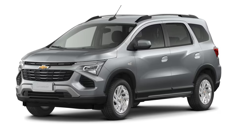 Nueva Chevrolet SPIN - Gris - (Hasta 7 pasajeros) - SIN PICO y PLACA